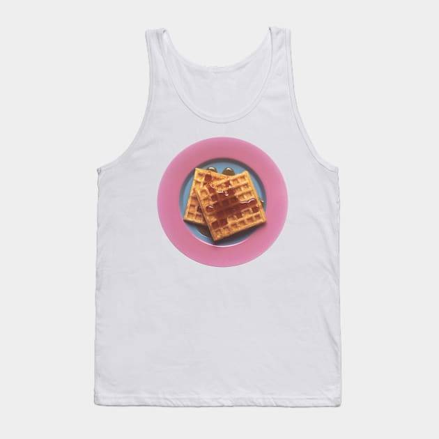 Waffles With Syrup Tank Top by Bravuramedia